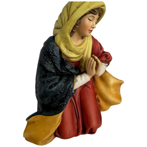Vintage Mary Nativity Porcelain Replacement O’Well Grandeur Noel Christmas 7.5" - Picture 9 of 14